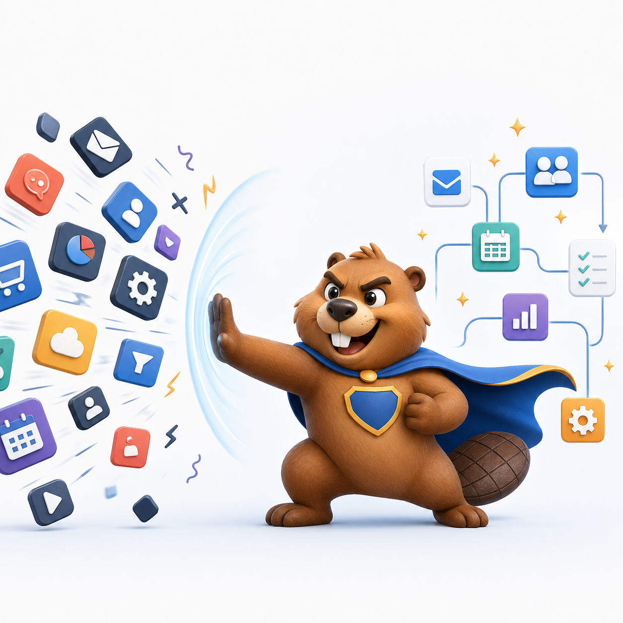Draft&Dam mascot boosting business efficiency